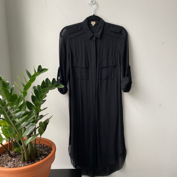 ARITZIA - WILFRED SILK GEORGETTE BUTTON DOWN - Picture 3 of 9